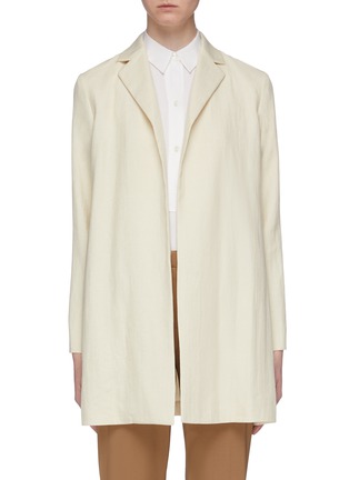 Main View - Click To Enlarge - THEORY - Notched lapel open coat