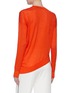 Back View - Click To Enlarge - THEORY - Asymmetric twist hem sweater