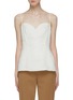 Main View - Click To Enlarge - THEORY - Sweetheart peplum camisole top