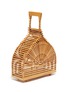 Detail View - Click To Enlarge - CULT GAIA - 'Cupola' mini bamboo caged dome bag