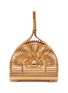 Main View - Click To Enlarge - CULT GAIA - 'Cupola' mini bamboo caged dome bag