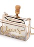Detail View - Click To Enlarge - CECILIA MA - 'Cheers' glitter acrylic box clutch