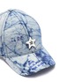 Detail View - Click To Enlarge - SMFK - 'Shadow' ceramic star tie-dye baseball cap