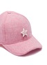 Detail View - Click To Enlarge - SMFK - 'Star' tweed baseball cap