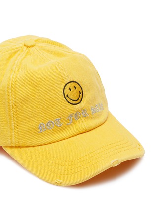 Detail View - Click To Enlarge - SMFK - x Smiley® 'Not For Sale' embroidered baseball cap