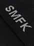 Detail View - Click To Enlarge - SMFK - 'Made in China' slogan star jacquard socks