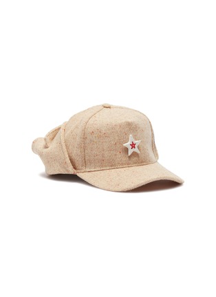 Main View - Click To Enlarge - SMFK - Ceramic star tweed baseball cap