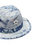 Detail View - Click To Enlarge - SMFK - 'Shadow' ceramic star tie-dye bucket hat