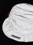 SMFK - x R!CH 'Gemini' star appliqué reflective bucket hat