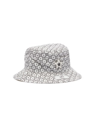 Main View - Click To Enlarge - SMFK - x New Era 'Crosstar' doodle print bucket hat