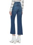 Back View - Click To Enlarge - FRAME - 'Le Crop Flare' raw cuff jeans