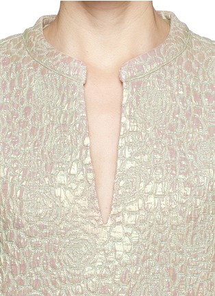 Detail View - Click To Enlarge - J.CREW - Collection iridescent rose top