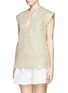Front View - Click To Enlarge - J.CREW - Collection iridescent rose top