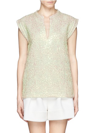 Main View - Click To Enlarge - J.CREW - Collection iridescent rose top