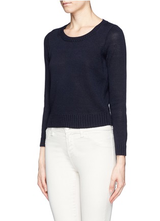 Front View - Click To Enlarge - J.CREW - Cotton cropped sweater