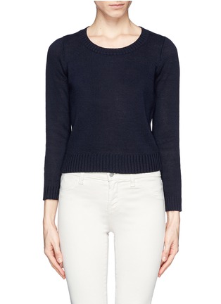 Main View - Click To Enlarge - J.CREW - Cotton cropped sweater