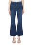 Main View - Click To Enlarge - FRAME - 'Le Bardot' cropped flared jeans