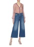 Figure View - Click To Enlarge - FRAME - 'Le Vintage' denim culottes