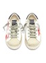Figure View - Click To Enlarge - GOLDEN GOOSE - 'Superstar' flag print leather toddler sneakers