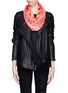 Figure View - Click To Enlarge - ALEXANDER MCQUEEN - Classic skull silk scarf