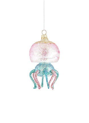 Main View - Click To Enlarge - CHRISTINA'S WORLD - Rainbow Ocean Jelly Fish Christmas ornament