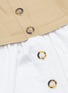 Detail View - Click To Enlarge - STAUD - 'Marina' buckle belted button front colourblock dress