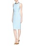 Figure View - Click To Enlarge - WHISTLES - 'Clara' bead neckline dress