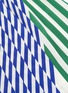 Detail View - Click To Enlarge - AKIRA NAKA - Colourblock stripe pleated asymmetric skirt