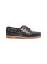Main View - Click To Enlarge - PRADA - Leather deck shoes