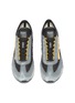 Detail View - Click To Enlarge - PRADA - 'MLN70' logo patch suede panel sneakers