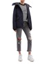 Figure View - Click To Enlarge - CANADA GOOSE - 'Rideau' hooded down parka
