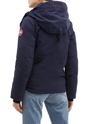 Back View - Click To Enlarge - CANADA GOOSE - 'Blakely' detachable hood down parka
