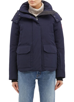 Main View - Click To Enlarge - CANADA GOOSE - 'Blakely' detachable hood down parka