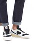 Figure View - Click To Enlarge - NEW BALANCE - '99H' colourblock leather sneakers