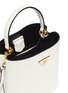 Detail View - Click To Enlarge - PRADA - 'Double' small leather tote