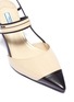 Detail View - Click To Enlarge - PRADA - Colourblock strappy slingback pumps