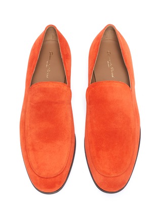 Detail View - Click To Enlarge - GIANVITO ROSSI - 'Marcello' suede loafers