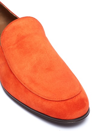 Detail View - Click To Enlarge - GIANVITO ROSSI - 'Marcello' suede loafers