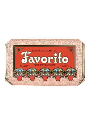 Main View - Click To Enlarge - CLAUS PORTO - Favorito Red Poppy bar soap 150g