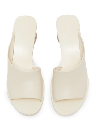 Detail View - Click To Enlarge - MERCEDES CASTILLO - 'Izar Mid' wooden heel leather sandals