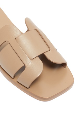 Detail View - Click To Enlarge - MERCEDES CASTILLO - 'Coraline' cutout leather slide sandals