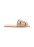 Main View - Click To Enlarge - MERCEDES CASTILLO - 'Coraline' cutout leather slide sandals