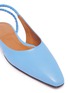 Detail View - Click To Enlarge - ROSETTA GETTY - Leather slingback flats