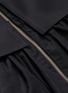 Detail View - Click To Enlarge - ALEX PERRY - 'Elodie' drape panel off-shoulder silk taffeta mini dress