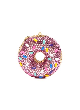 Main View - Click To Enlarge - JUDITH LEIBER - 'Strawberry Donut' crystal pill box