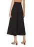 Back View - Click To Enlarge - SOLACE LONDON - 'Basse' pleated linen culottes