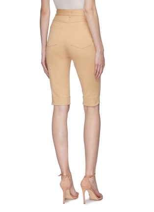 Back View - Click To Enlarge - DION LEE - Side zip pocket shorts