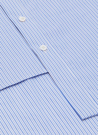  - ENFÖLD - Convertible sleeve stripe shirt