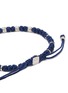 Detail View - Click To Enlarge - TATEOSSIAN - Silver bead macramé knot bracelet