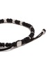 Detail View - Click To Enlarge - TATEOSSIAN - Silver bead macramé knot bracelet